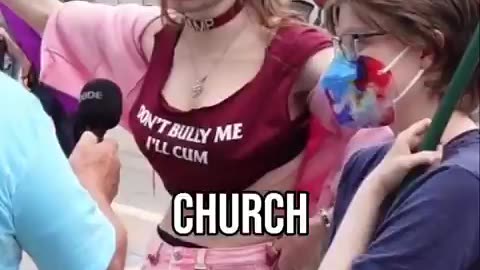 LGBTQ activists and communists are protesting against a coffee shop in