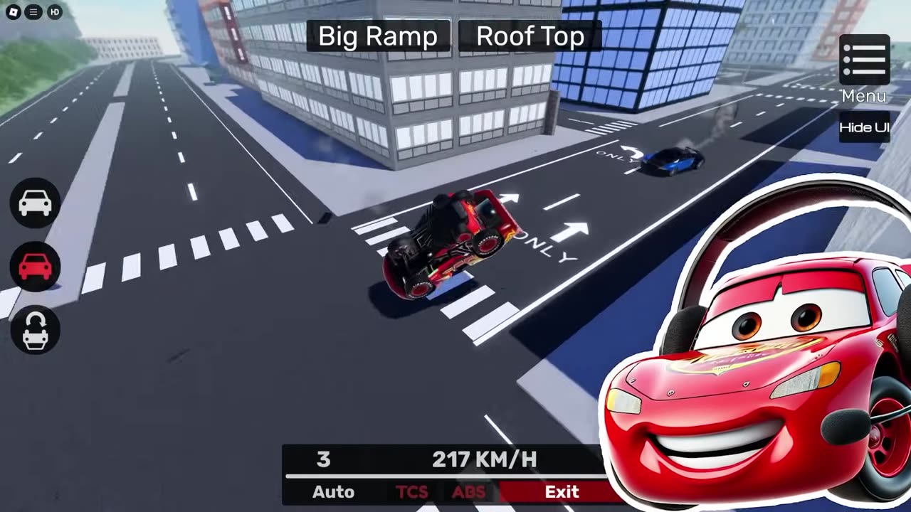 Lightning McQueen Roblox Car Racing Adventure