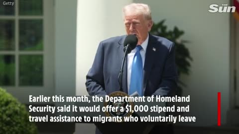 Trump offers free flights and $1,000 to illegal immigrants who self-deport