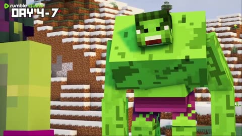 I Survived 100 DAYS as CHARACTERS in HARDCORE Minecraft!