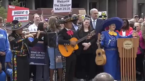 Mayor of Boston holds anti-deportation rally