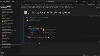 Create Empty Recycle Bin with Python