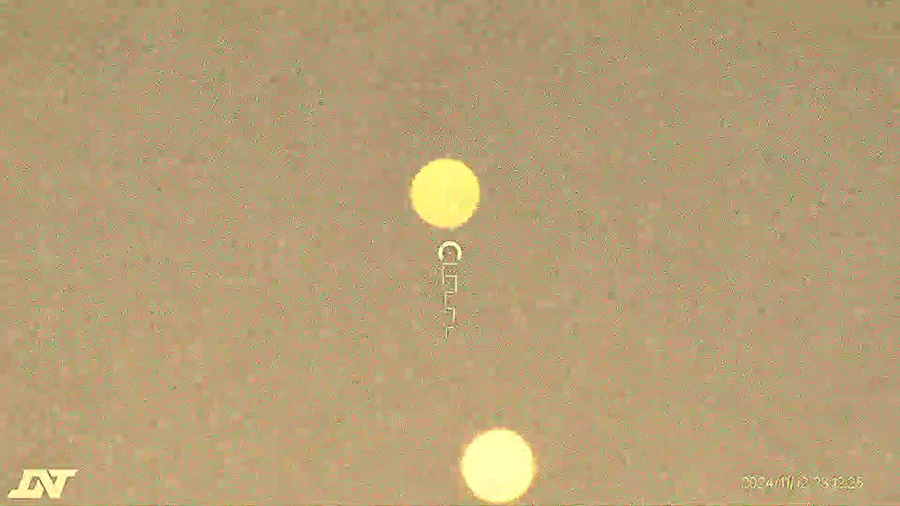 2 ALIEN FIRE ORBS HOOVER AT MY FRONT DOOR