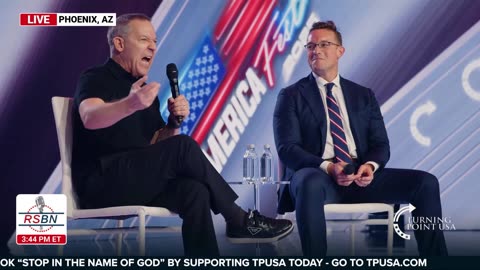 WATCH: Greg Gutfeld & Benny Johnson speak at TPUSA's AmericaFest Conference Day Three. - 12/20/2025