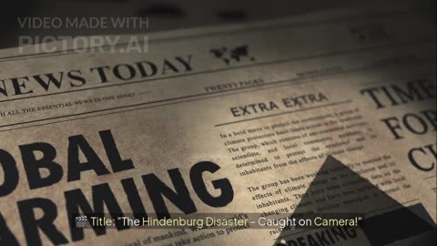 🎬 Title: "The Hindenburg Disaster – Caught on Camera!"