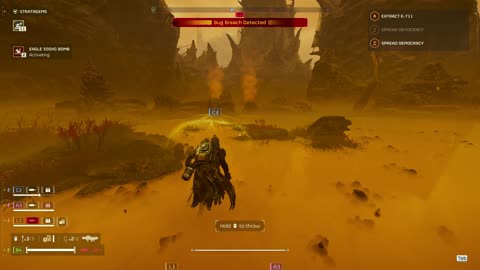 Hive World Oshaune Super Helldive level 10 playing with randoms Helldivers 2