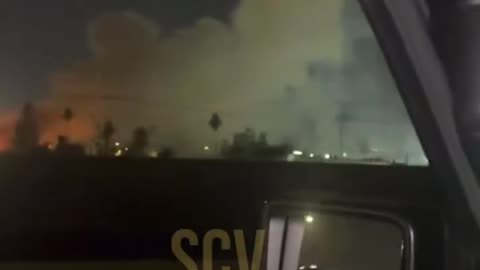Several houses reportedly on fire due to fireworks explosion in Pacoima, California…
