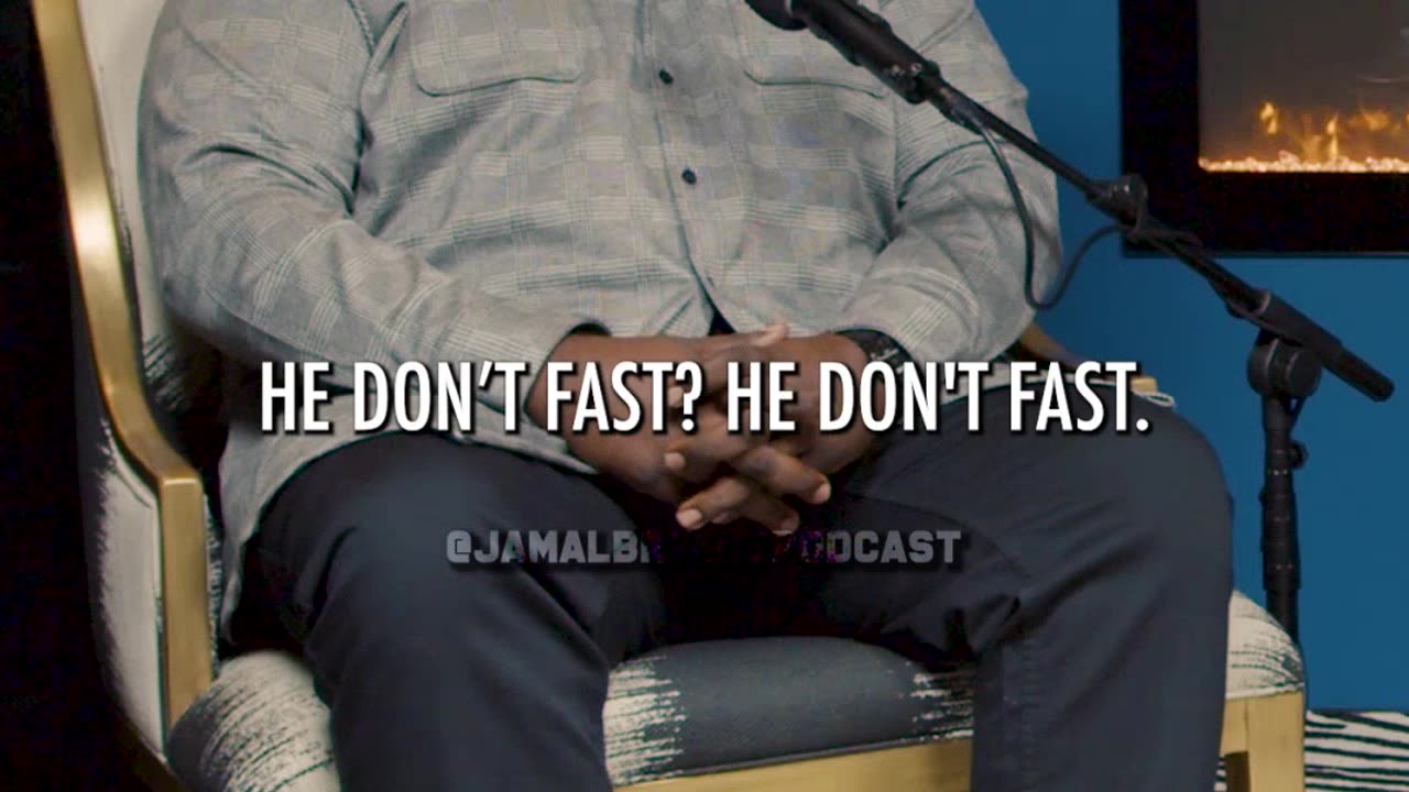 He Don’t Fast, But He Got a Word!
