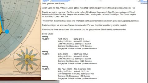 Flugfragen 1 - Keine Flüge über den Südpol Flugfragen 2 - Keine Direktflüge