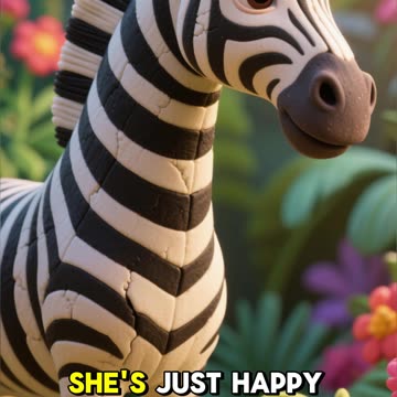 The Zebra Who Loved Colors