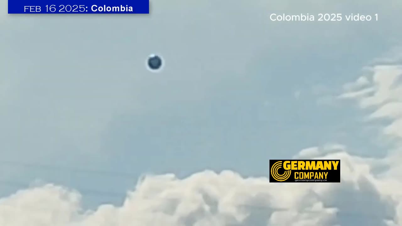 Waouh, une sphère d'OVNI a atterri en Colombie