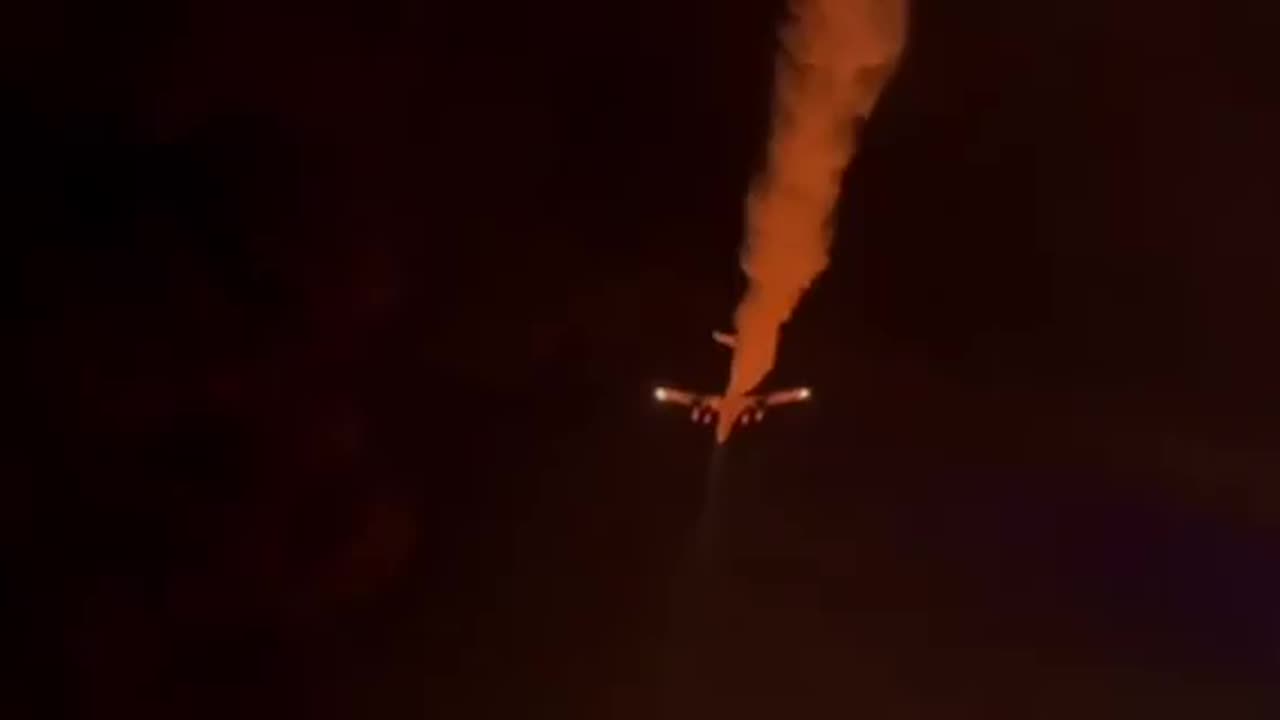 Efforts to contain the fire at the Iranian port.