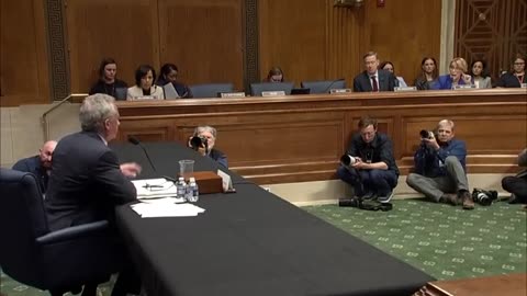 Watch: RFK Jr. has tense moment over David Geier in Senate hearing