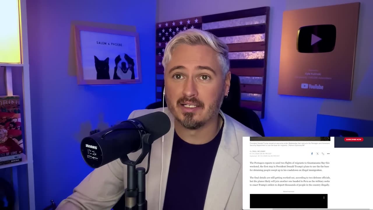 ‘FULL FASCISM’: Trump LOCKS UP Immigrants At Gitmo _ The Kyle Kulinski Show
