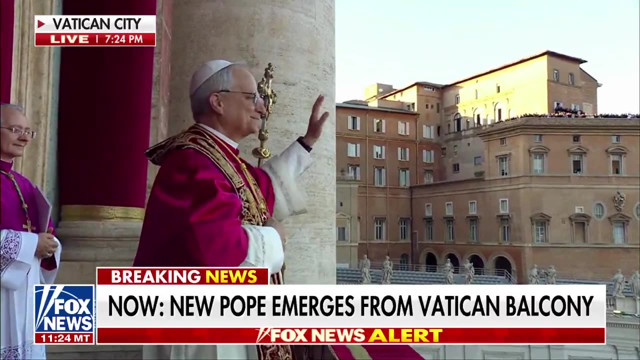 Viene nominato un nuovo Papa americano