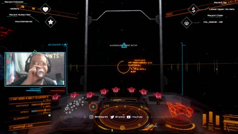 Let's Play Elite Dangerous 18+ M-rated Raw old-school unscripted livestream