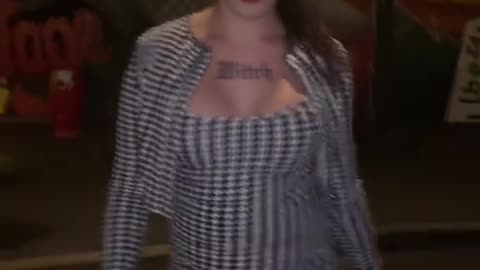 French tgirl during the midnight