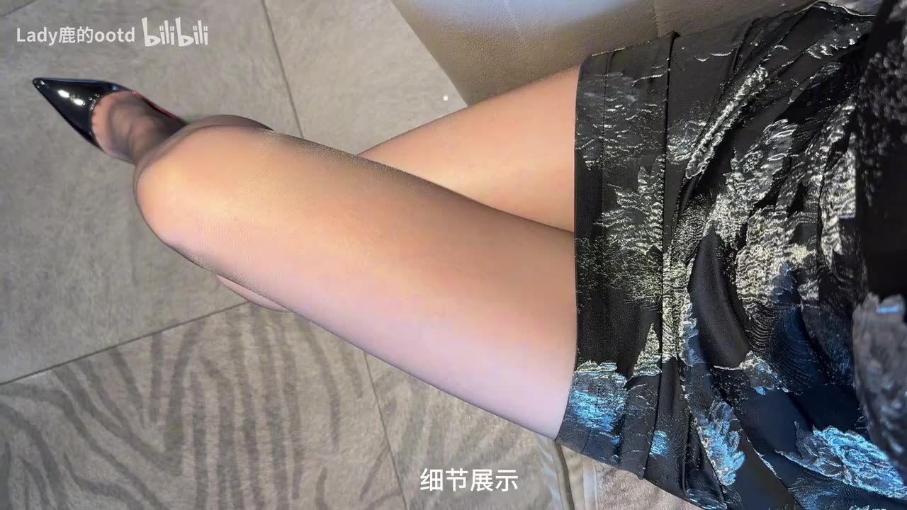 Silky Legs, Slit Dress