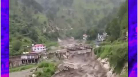 Himachal Pradesh – Cloudburst hits Shrikhand Mahadev hill in Kullu, triggering floods