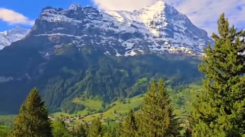 Beautiful views country Switzerland part 1