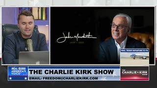 Charlie Kirk Honors Legendary Evangelical Pastor John MacArthur