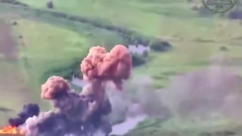 Another Epic Detonation of a Russian Grad Launcher
