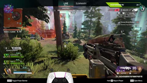 Raw Gameplay with Controller Layout | Apex Legends #005
