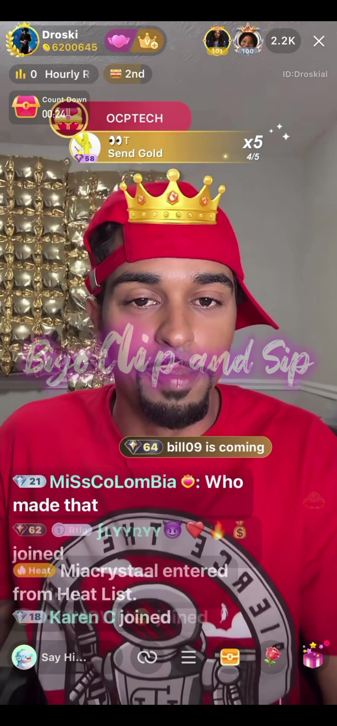 Droski tells TLo NoCap is a hero for taking 21 off his hands 11/8/25 #bigoclipandsip