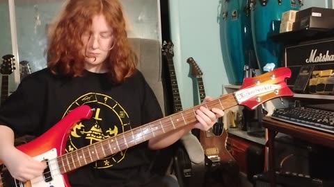 Interstate Love Song/Stone Temple Pilots bass play along by Cara.