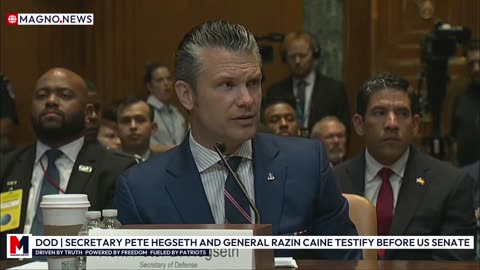 🇺🇸 DOD Secretary Pete Hegseth & General Dan 'Razin' Caine testify before US Senate [LIVE]