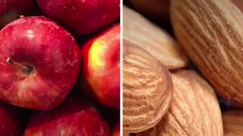 Health Benefits of Apple & Almonds