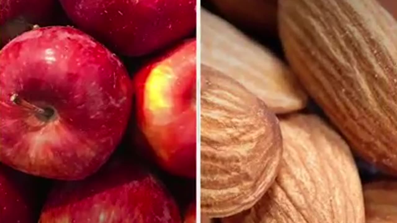 Health Benefits of Apple & Almonds