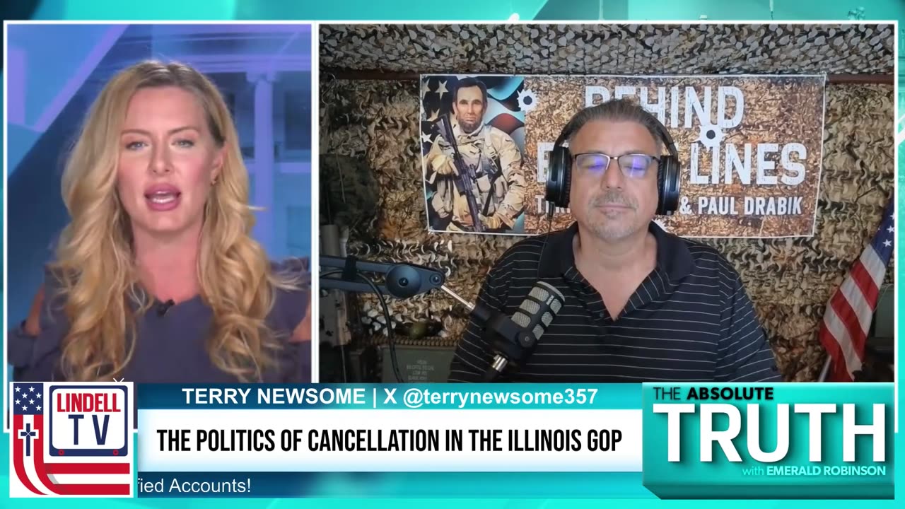 Emerald Robinson exposes Democrat Joesph SeveRINO running fake ILGOP Campaign