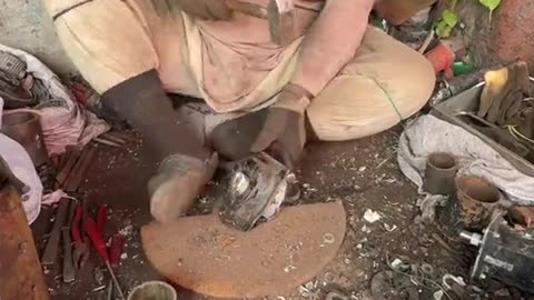 Amazing waste material cutting process