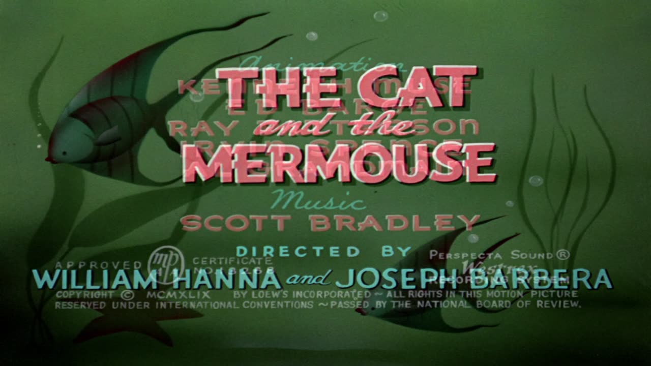 Tom and Jerry S1940E43 - The Cat And The Mermouse (1080p AMZN WEB-DL x265 Ghost)