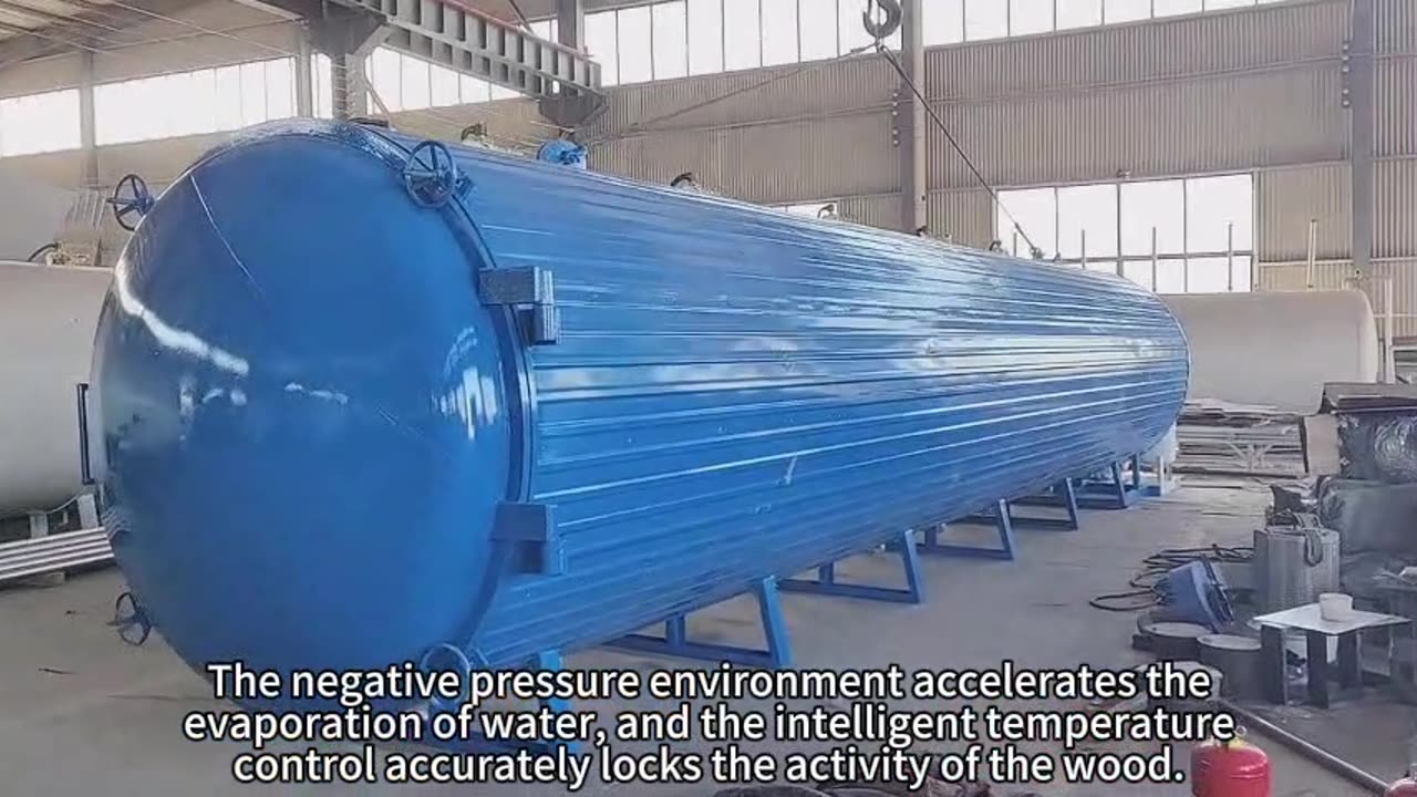 Smart vacuum wood dryer