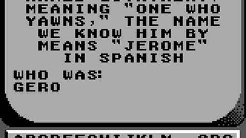 Game Boy Longplay 308 Jeopardy