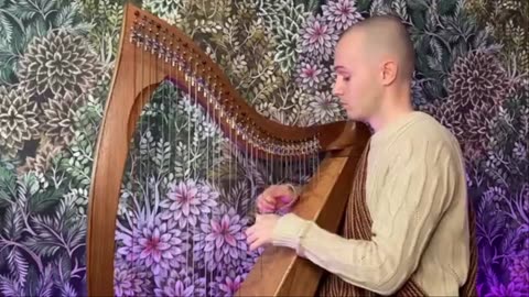 Celestial Dreams Harp Meditation - Relax, Unwind & Sleep Peacefully - Healing Frequency Celtic Harp