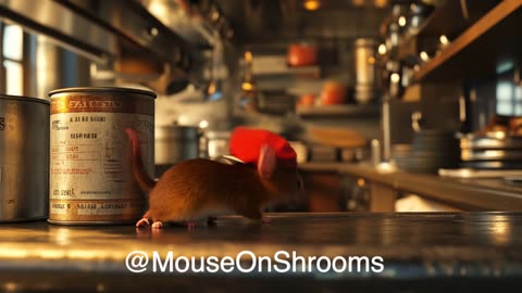 Mouse on Shrooms! -