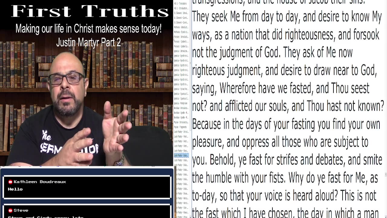 Justin Martyr - Part 2