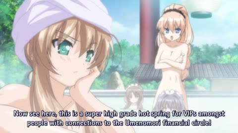 Anime Mayoi Neko Overrun-Girls having fun at the hot spring while the boys do not