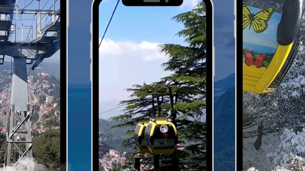 Unforgettable Experience on #Jakhu Ropeway | Breathtaking Views of Shimla 🏔️🚠