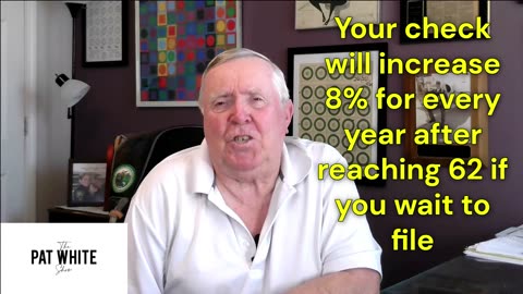 THE PAT WHITE SHOW says Social Security will increase by 2.7% in 2026