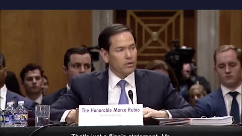 Secretary Rubio Your regret for voting for me confirms I'm doing a good job. 🔥🔥