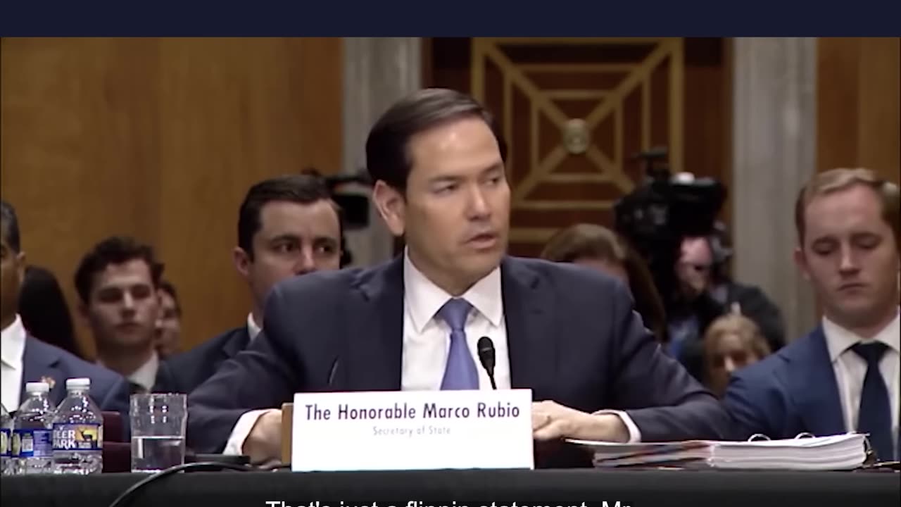 Secretary Rubio Your regret for voting for me confirms I'm doing a good job. 🔥🔥