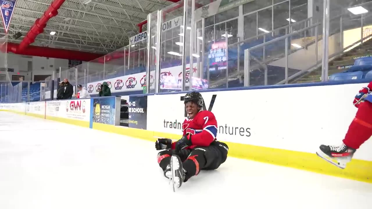 IShowSpeed Learns Hockey with Cole Caufield