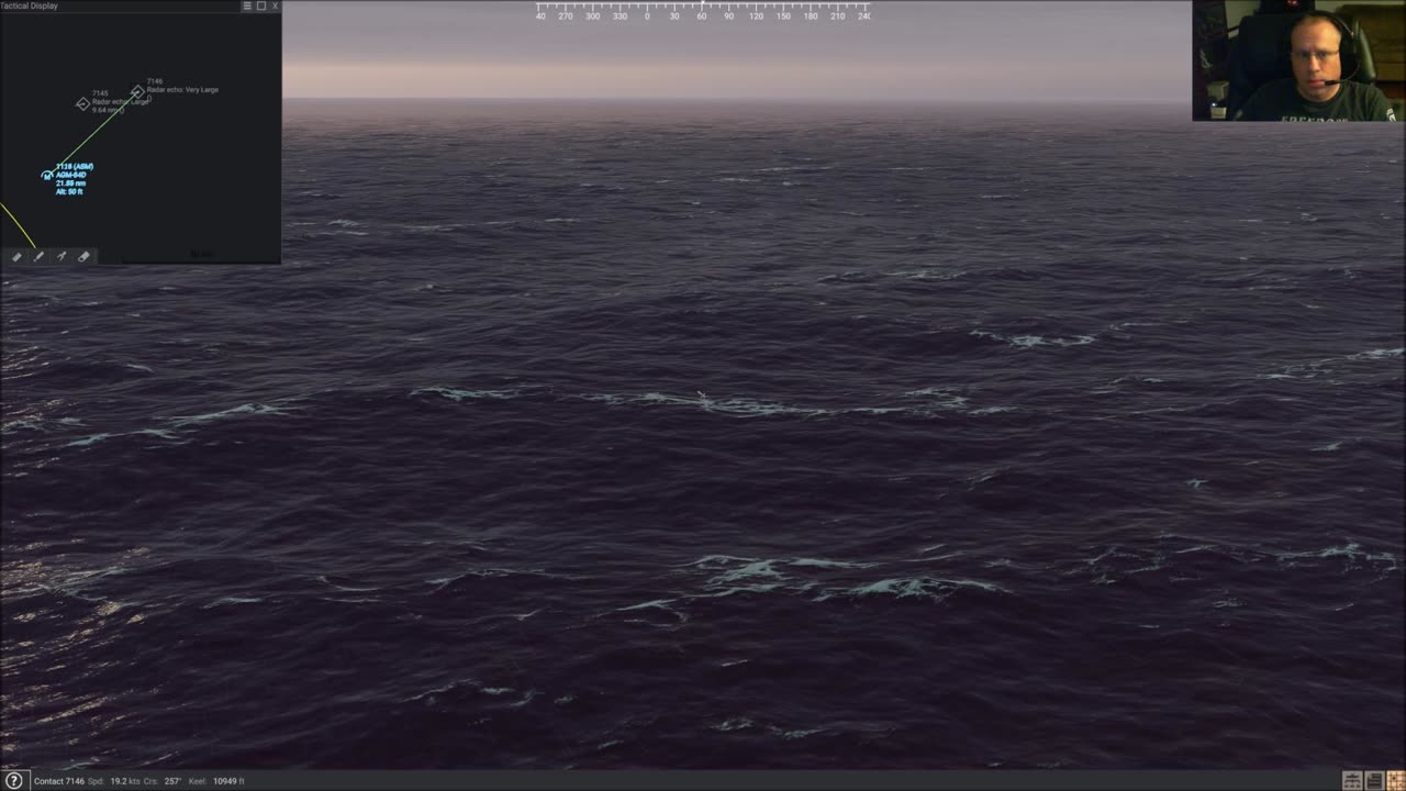 Carrier battlegroup vs Kirov SAG part 3: "Large Echo"
