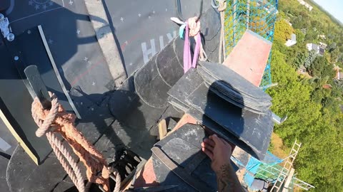 Anfang und Endort - Teil 27 - 26.08.2025 - Schuppendeckung Wasserturm Paunsdorf