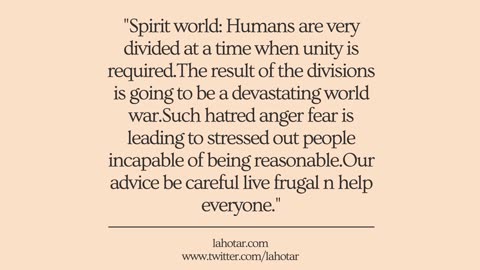 Lahotar Quote - 16 September 2025