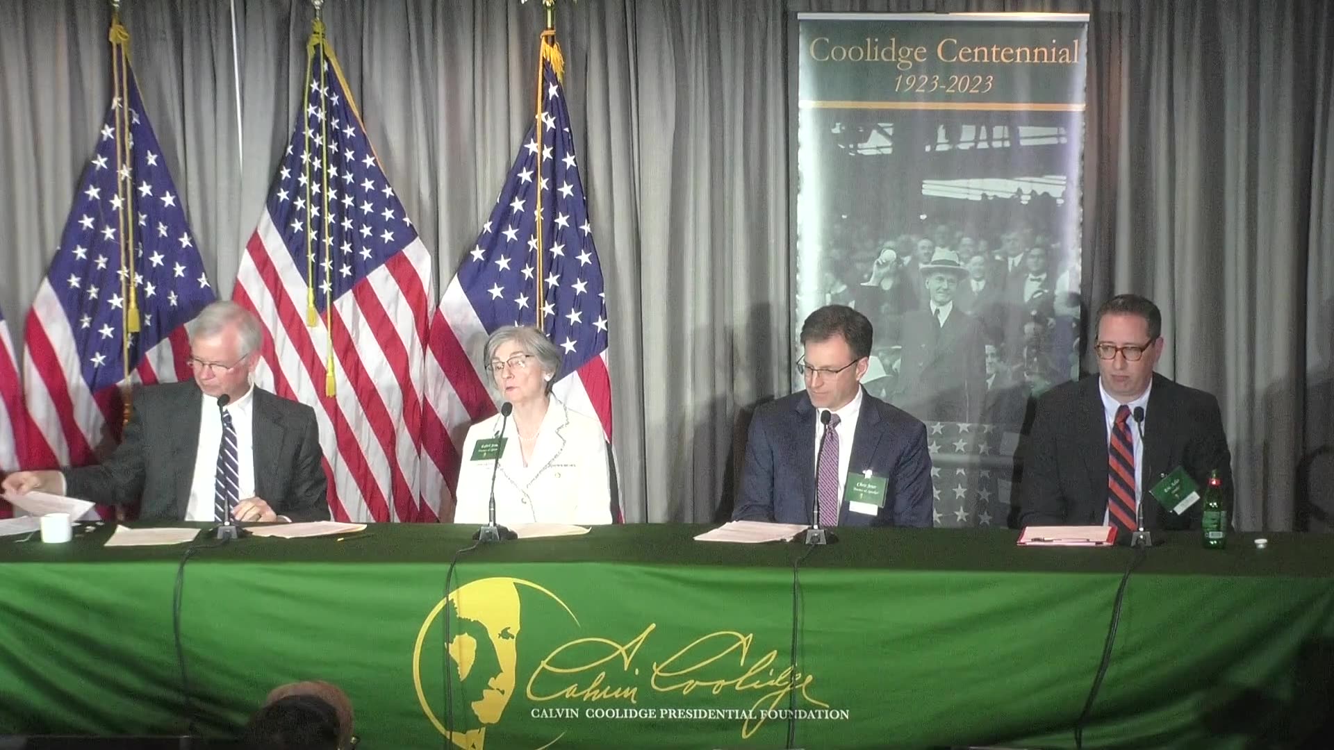 Centennial Conference Session I The Ideas and Ideals that Made Coolidge